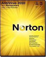 norton antivirus 2010 1u/3pc