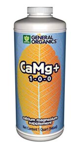 general hydroponics camg+, calcium magnesium supplement, quart