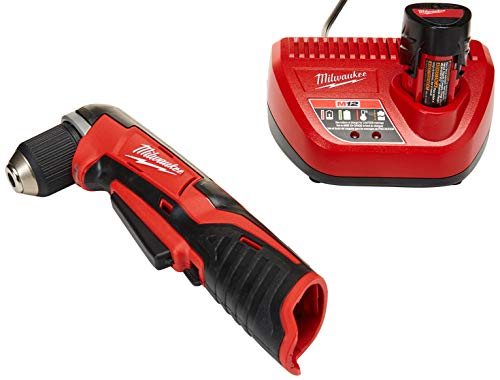 Milwaukee 2415-21 M12 12V 3/8" Cordless Right Angle Drill/Driver Kit