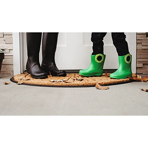 Notrax, Crescent, Rubber-Backed Natural Coir Doormat, Entry Mat for Indoor or Outdoor Use, 24"x39", C04 (C04S2439CR)