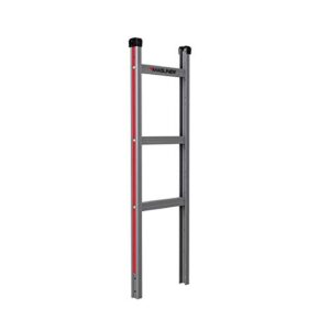 Magliner HMK111UA4 Aluminum Hand Truck, Horizontal Loop Handle, 18" x 7-1/2" Aluminum Diecast Nose Plate, 500 lb Capacity