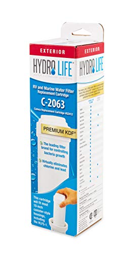 Camco Hydro Life 52412 C-2063 Replacement Cartridge, purple, standard