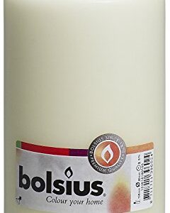 Bolsius Pillar Candle Regular, Ivory 80 mm Width