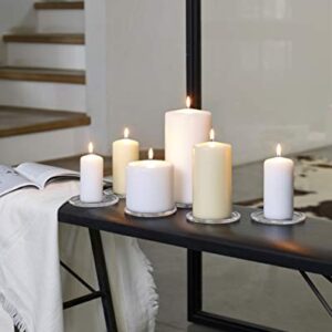 Bolsius Pillar Candle Regular, Ivory 80 mm Width