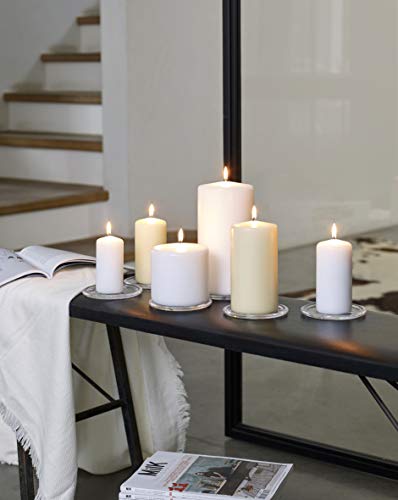 Bolsius Pillar Candle Regular, Ivory 80 mm Width