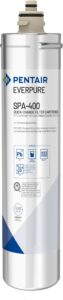 pentair everpure spa-400 quick-change filter cartridge, ev927091, for use in everpure spa-400 drinking water system, 3,000 gallon capacity, 0.5 micron