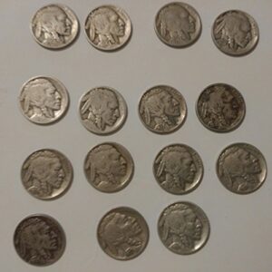 1-Roll of 40 Each- ALL Dateless Buffalo Nickels 1913-1938