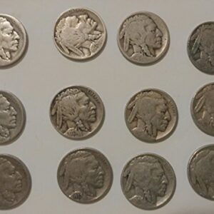 1-Roll of 40 Each- ALL Dateless Buffalo Nickels 1913-1938