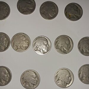 1-Roll of 40 Each- ALL Dateless Buffalo Nickels 1913-1938