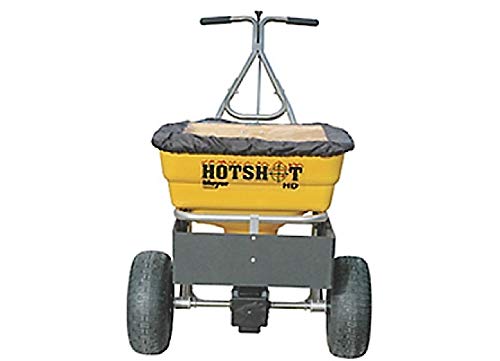 Meyer Hot Shot Professional Walk Behind Spreader - 100-Lb. Capacity, 1.8 Cu. Ft. Hopper, Model Number 38190