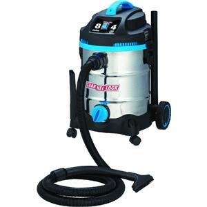 channellock 8 gallon s.s. wet and dry vac, 8gal 4.0hp wet/dry vac