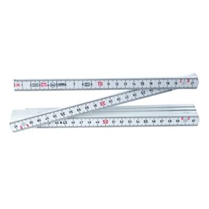 wiha 61602 maxiflex folding ruler, metric, outside reading