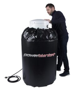 powerblanket gcw420 insulated gas cylinder warmer designed for 420 pound tank - propane tank heater