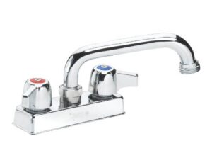 krowne metal 11-406l replacement faucet for bar sinks deck mount, fits 22" sinks, 6" spout
