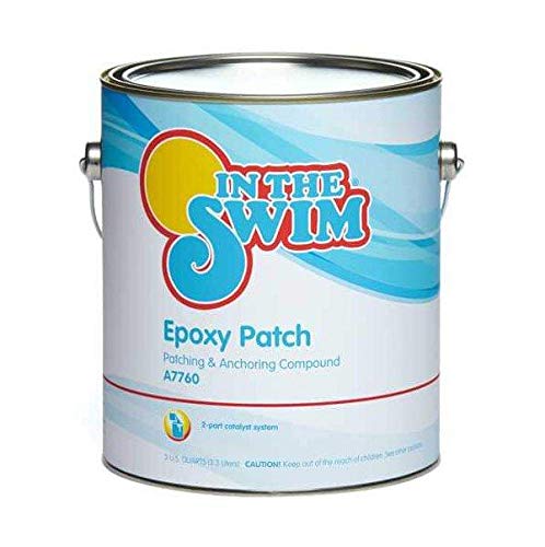 In The Swim Poxy Patch High Strength Epoxy Pool Repair Compound - White 1 Gallon