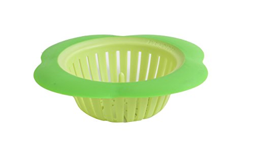 Evri-Sink Sink Strainer with Large Wide Rim, Tool for Kitchen Sinks, Fits Most Standard Kitchen Sinks, Offered a Set of Two, Colors May Vary