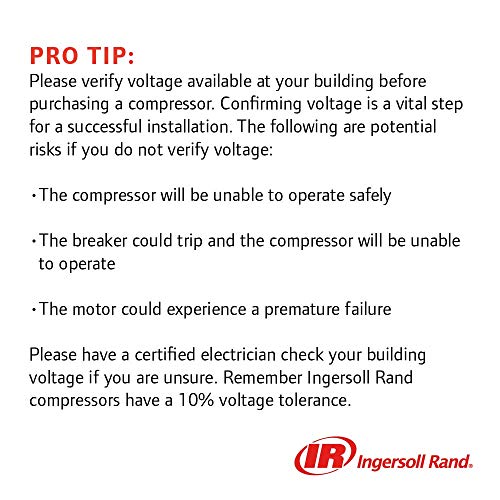 Ingersoll Rand P1.5IU-A9 2hp 20 gal Single-Stage Compressor (115/1)