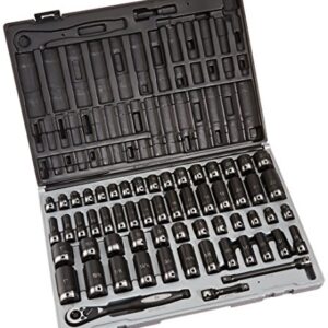 Grey Pneumatic 3/8" Dr. 59pc Fract. & Metric Duo-Socket Set - 12