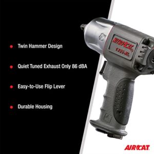 AirCat Pneumatic Tools 1355-XL: Nitrocat Composite Impact Wrench 700 ft-lbs - 3/8-Inch