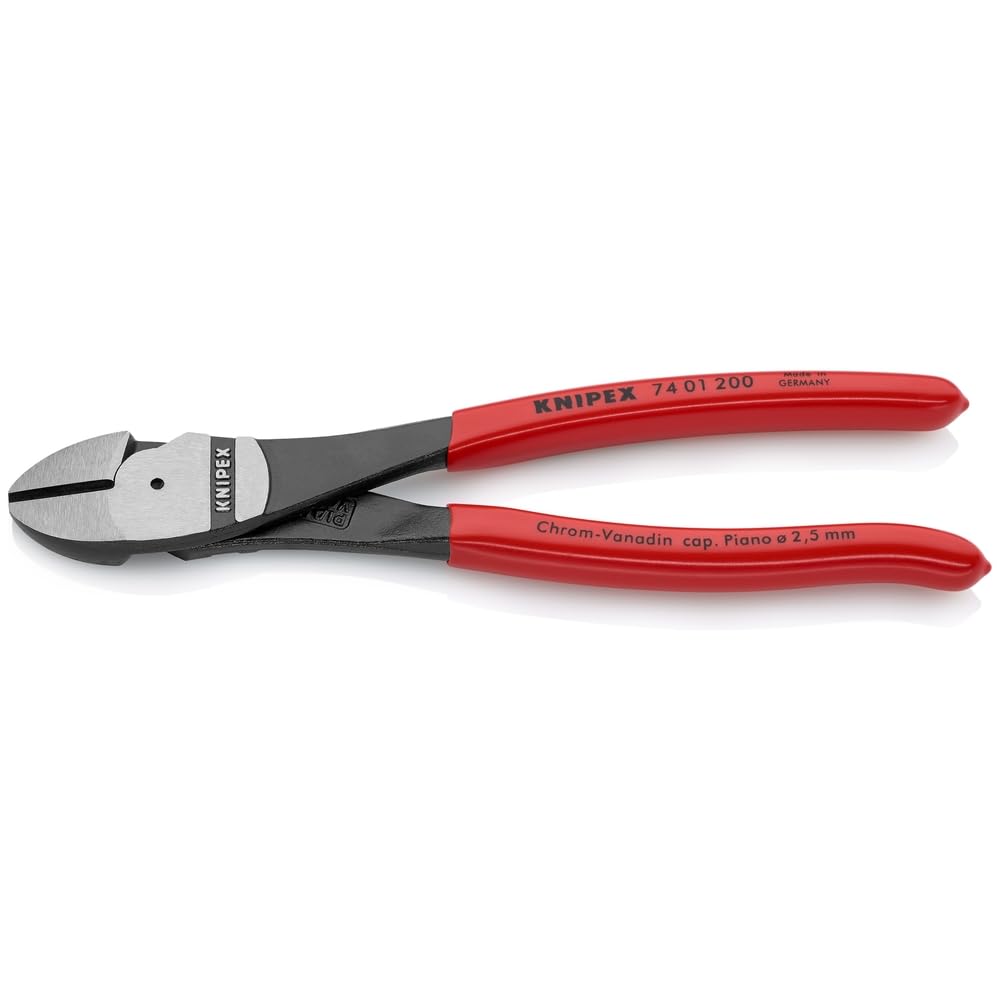 KNIPEX - 74 01 200 Tools - High Leverage Diagonal Cutters (7401200)