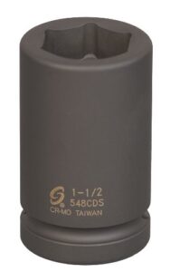 sunex 548cds 1-inch drive 1-1/2-inch controlled depth impact socket