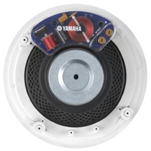 Yamaha Natural Sound Custom Easy-to-install In-Ceiling Flush Mount 2-Way 150 watts Speaker (Set of 6) with 8" Cone Woofers & 1" Swivel Titanium Dome Tweeter