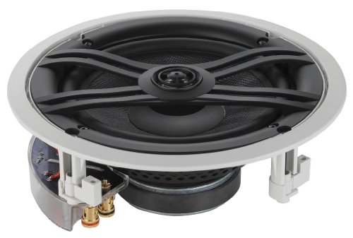 Yamaha Natural Sound Custom Easy-to-install In-Ceiling Flush Mount 2-Way 150 watts Speaker (Set of 6) with 8" Cone Woofers & 1" Swivel Titanium Dome Tweeter