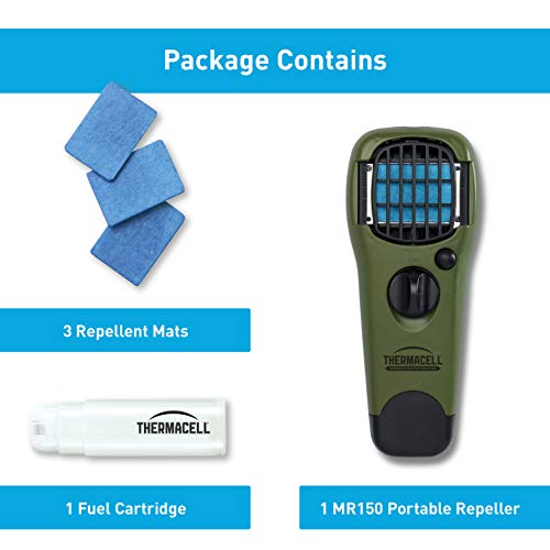 Portable Mosquito Repeller | Thermacell MR150; Discontinued by Manufacturer