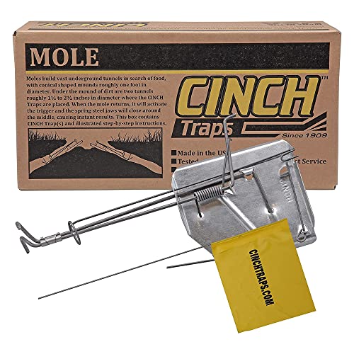 Cinch Gopher Trap Kit Small (1 Pack ) Heavy Duty, Reusable Rodent