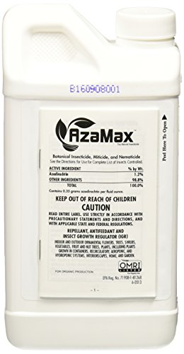 AzaMax General Hydroponics GH2007 Antifeedant and Insect Growth Regulator, 16 Ounce