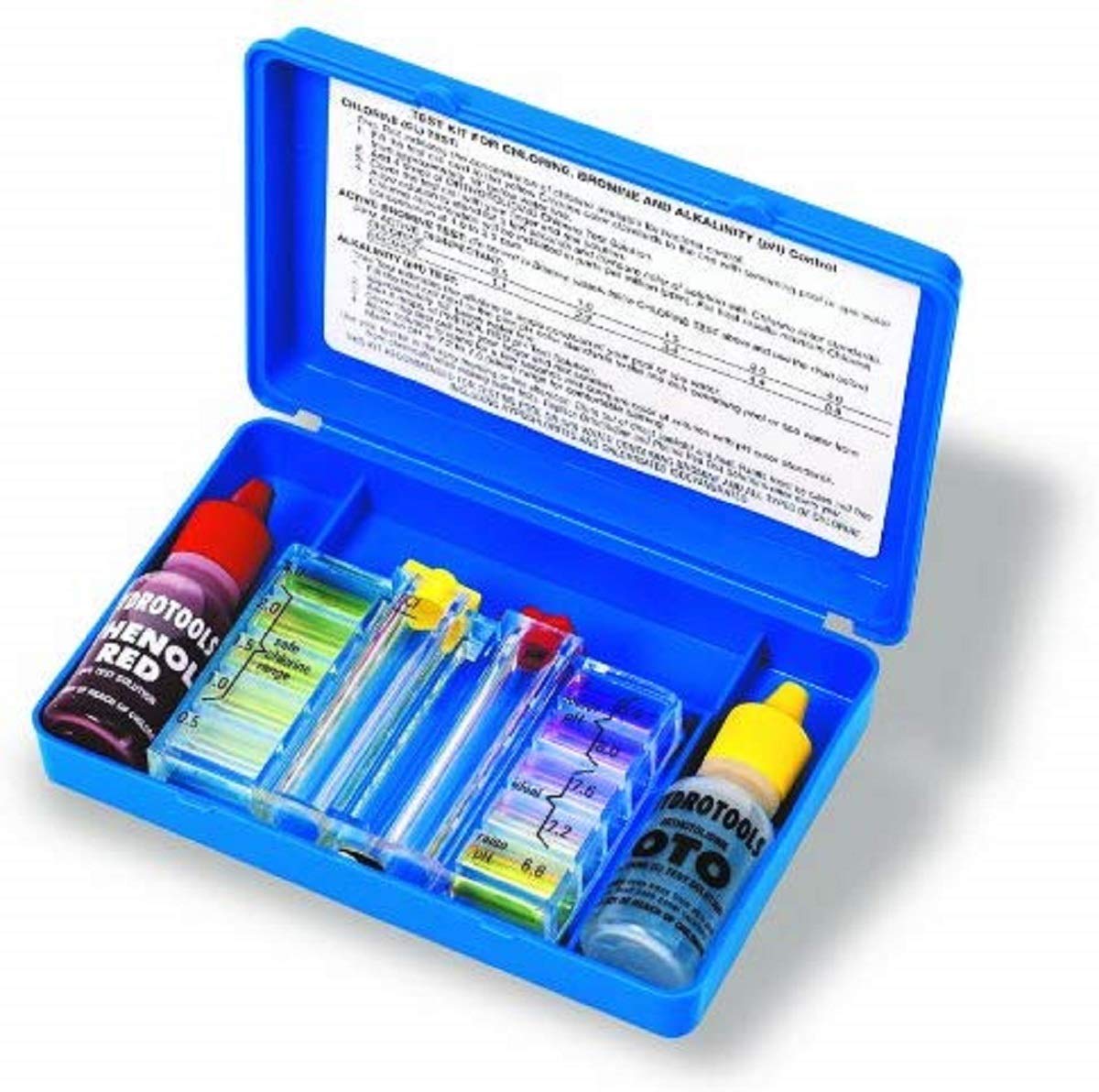 SWIMLINE HYDROTOOLS Deluxe Two-Way Pool Test Kit