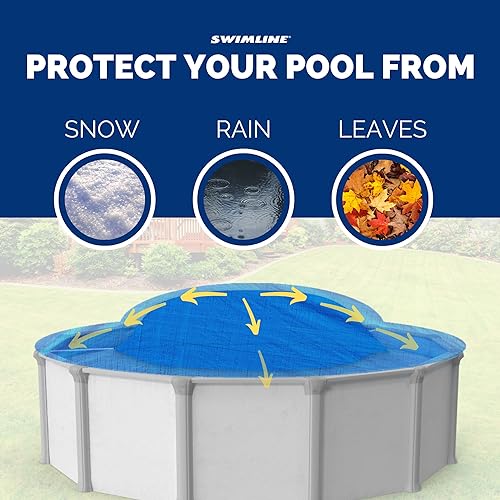 SWIMLINE HYDROTOOLS 1148 (ACC48) Original Air Pillow For Above Ground Pool Winterization | For Pool Cover Protection | Heavy Duty Materials For Cold Winter Temperatures,Blue