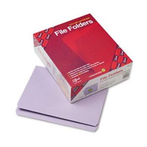 smead® reinforced top tab colored file folders folder,str cut,ltr,lv (pack of3)