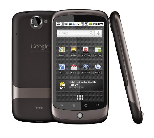 Google Nexus One Unlocked Phone with Android - No Warranty (Black)