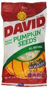 david's pumpkin seeds, 2.2500-ounces (pack of12)