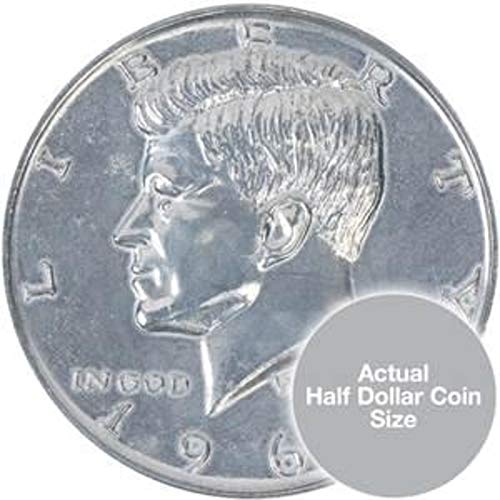 Loftus Replica Jumbo (3 inch) 1964 Half Dollar Coin - Novelty