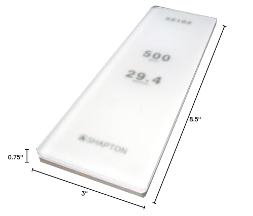 Shapton 500 grit (29.4 Micron) (HR) GlassStone Waterstone