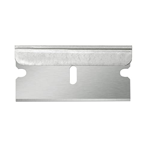 American Line Single Edge Razor Blades - 100-Pack - 0.009" Heavy Duty High Carbon Steel for Extra Durability and Long Life - 66-0403