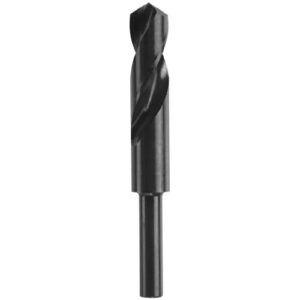 bosch bl2179 1-piece 13/16 in. x 6 in. fractional reduced shank black oxide drill bit for applications in light-gauge metal, wood, plastic