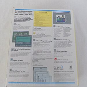 Kiplinger's Simply Money 2.0 for Windows - Personal Financial Management Made Easy [3.5" Diskette]