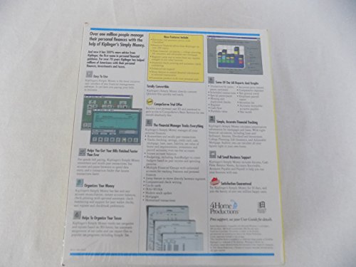 Kiplinger's Simply Money 2.0 for Windows - Personal Financial Management Made Easy [3.5" Diskette]