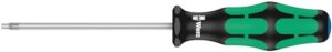 wera - 5023105001 kraftform plus 354 hex-plus 2mm hexagon professional screwdriver, 3" shaft length