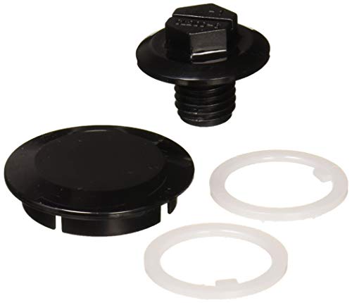 Hayward CLX200EGA Cover Retaining Screw with Slip Washers and Center Cap Replacement for Hayward Chlorine Chemical Feeder