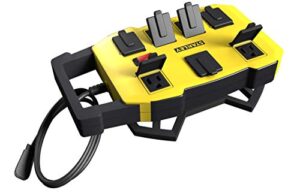 stanley 32060 outrigger grounded 7-outlet wrap and go power station
