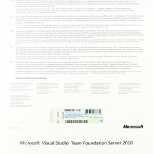 Visual Studio Team Foundation Server 2010 Client Access License (Device)