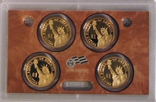 2010 Proof Presidential Dollar Set in Original US Government Packaging