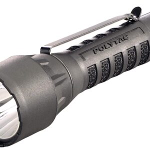 Streamlight 88860 PolyTac LED HP Flashlight with Lithium Batteries, Black - 275 Lumens