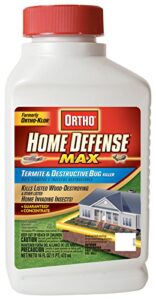 ortho home defense max termite and destructive bug killer concentrate, 16-ounce (not sold in ma, ny, ri)