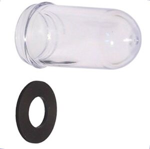 hayward sight glass bottle w/gasket - spx0710ma -