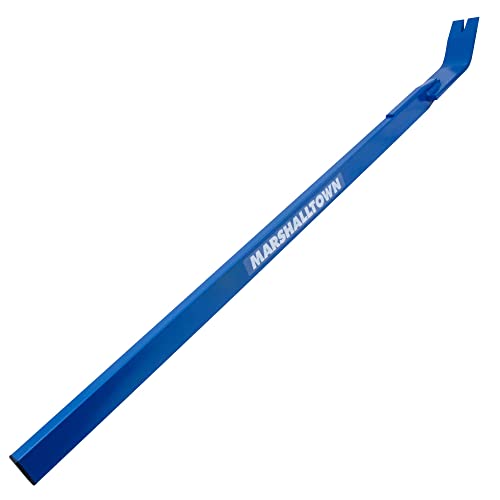 MARSHALLTOWN 56” Open Angle Monster Pry Bar, All-Steel, Powder-Coated, Made in USA, 10453